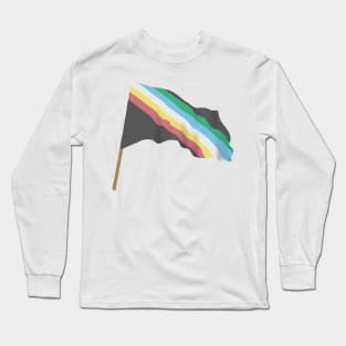 Disability pride flag Long Sleeve T-Shirt